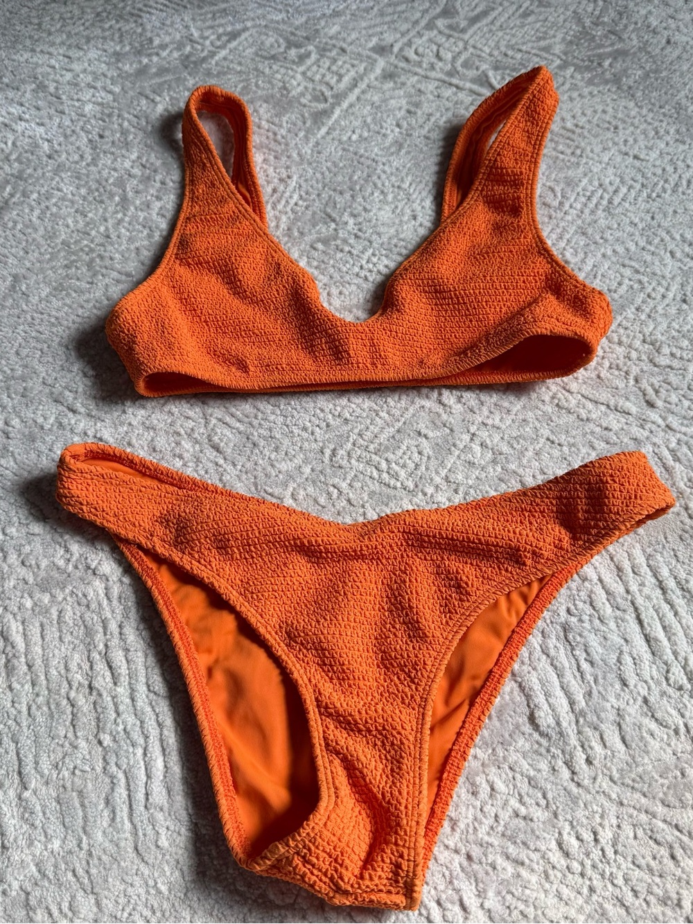 Pacsun Orange Bikini Set